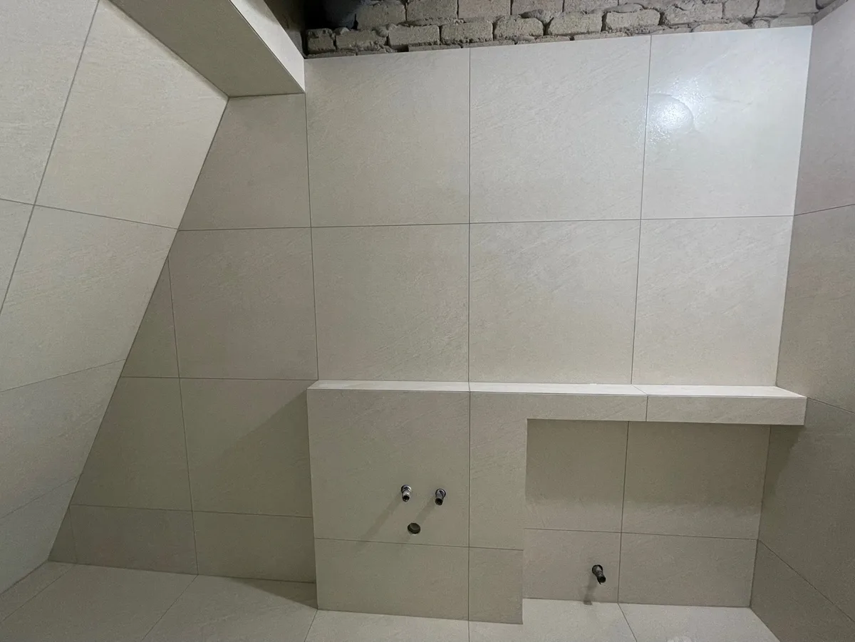종합병원 화장실리모델링 용인 알코브 마감 상세